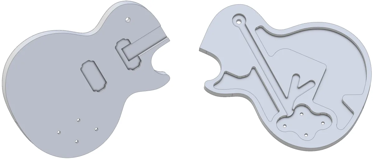 Tworzenie części 3D z zaimportowanego pliku 2D DXF lub DWG