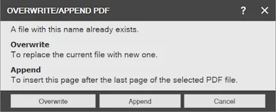 Dodawanie pliku PDF 3D, formatki 2D lub tabeli części do innego pliku PDF