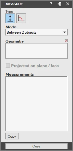 Jak zmierzyć kąt pomiędzy dwoma elementami geometrycznymi